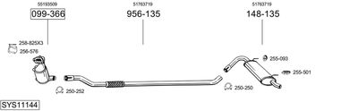 BOSAL SYS11144 BOSAL SYS11144