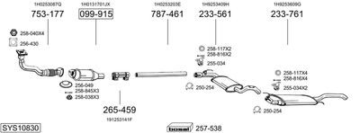 BOSAL SYS10830