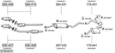 BOSAL SYS03672