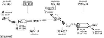 BOSAL SYS00317