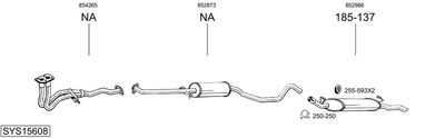 BOSAL SYS15608 BOSAL SYS15608