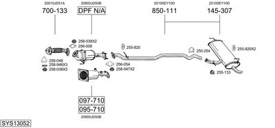 BOSAL SYS13052