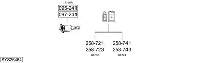 BOSAL SYS26464