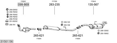 BOSAL SYS01156
