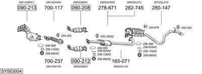 BOSAL SYS03004