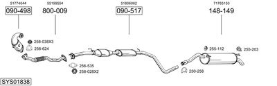 BOSAL SYS01838
