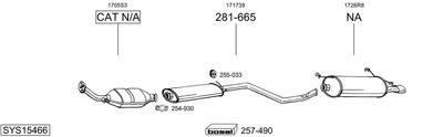 BOSAL SYS15466