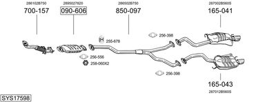 BOSAL SYS17598