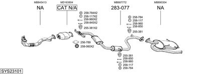 BOSAL SYS23101