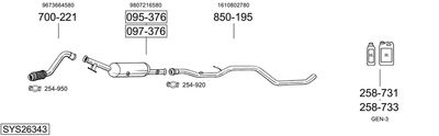 BOSAL SYS26343