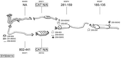 BOSAL SYS04414