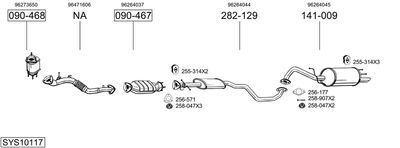 BOSAL SYS10117