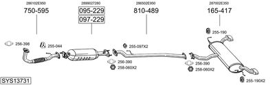 BOSAL SYS13731