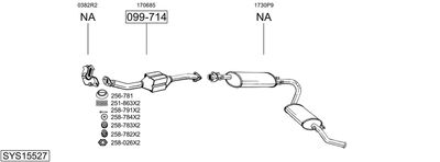 BOSAL SYS15527