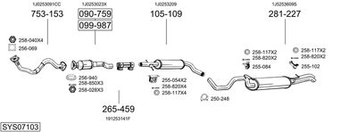 BOSAL SYS07103