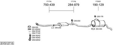 BOSAL SYS12715