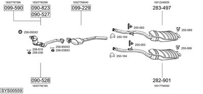 BOSAL SYS00559