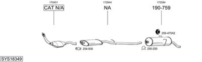 BOSAL SYS18349