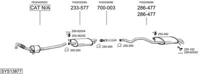 BOSAL SYS13877