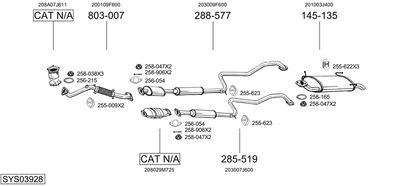 BOSAL SYS03928
