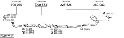 BOSAL SYS12113