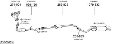 BOSAL SYS05633