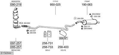 BOSAL SYS09441