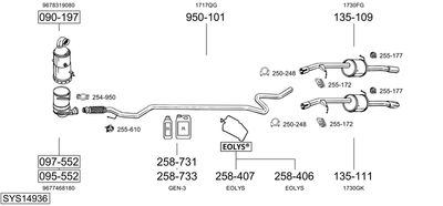 BOSAL SYS14936