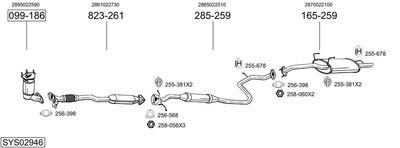BOSAL SYS02946