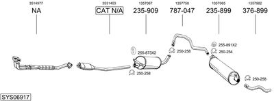 BOSAL SYS06917
