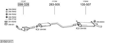BOSAL SYS01317