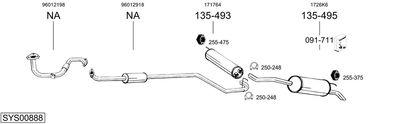 BOSAL SYS00888