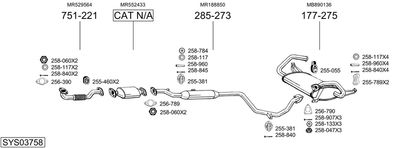 BOSAL SYS03758