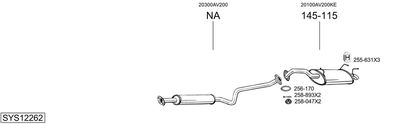 BOSAL SYS12262