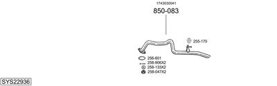 BOSAL SYS22936