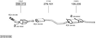 BOSAL SYS10106