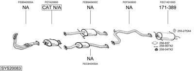 BOSAL SYS20083