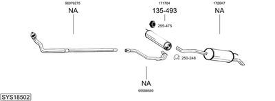 BOSAL SYS18502