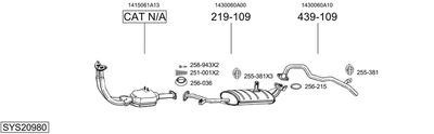 BOSAL SYS20980