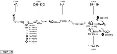 BOSAL SYS01199