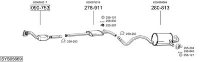 BOSAL SYS05669