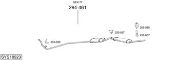 BOSAL SYS10923 BOSAL SYS10923