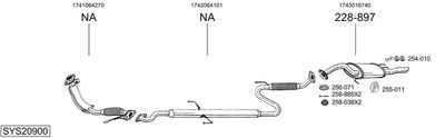 BOSAL SYS20900