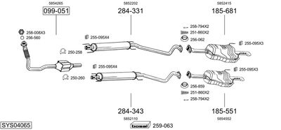 BOSAL SYS04065