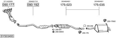 BOSAL SYS03493