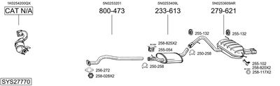 BOSAL SYS27770