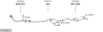 BOSAL SYS08373