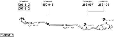 BOSAL SYS13113
