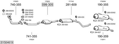 BOSAL SYS04619