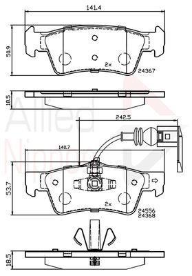COMLINE ADB12244 COMLINE ADB12244